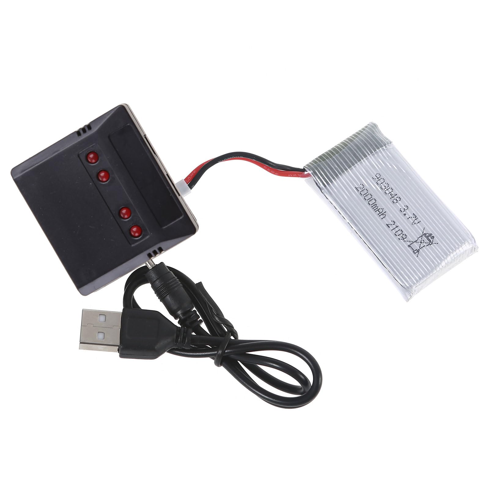 3.7V 2000mAh Lipo batteria 903048 li-ion batteria/caricabatterie