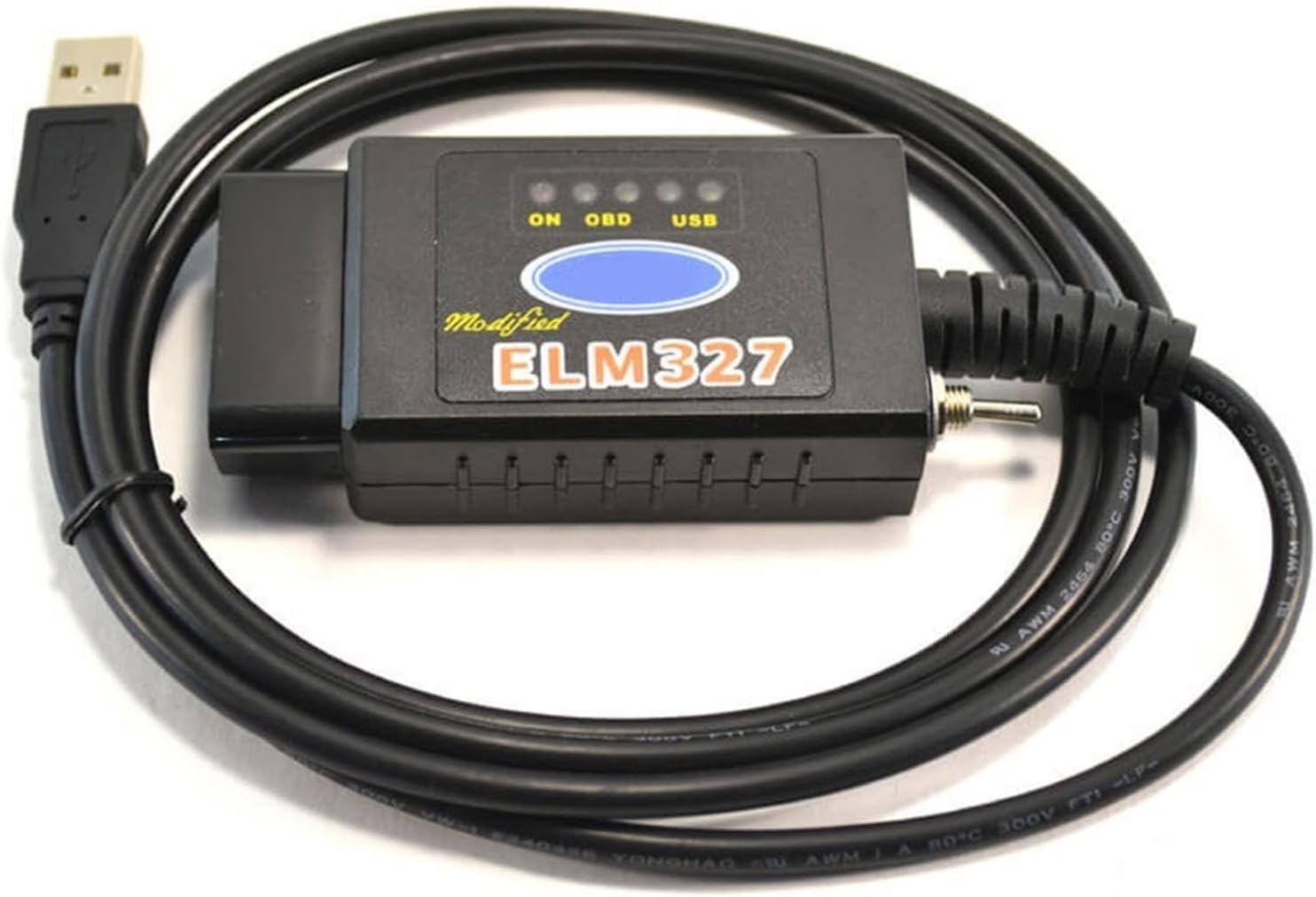 AntiBreak elm327 USB Switch Android OBD Modified elmconfig withFTDI chip HS-CAN/MS-CAN OBD2