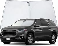 Vista 16 de CLIM ART Parasol para parabrisas para Toyota RAV4 2019-2025, parasol plegable de ajuste personalizado, protector solar del vehículo, cubierta