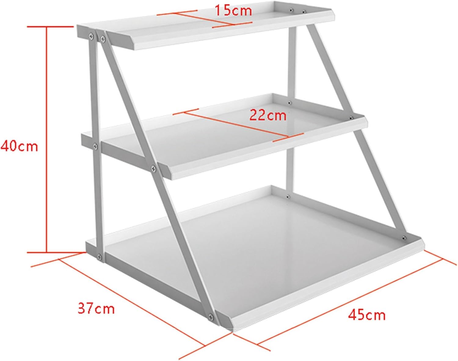 Snack Storage Rack,Retail Display Rack Countertop Snack Stand Organizer Shelf, Metal Merchandiser Display for Retail Store Supplies, Multifunctional Merchandise Dispenser for Candy Snacks Dr