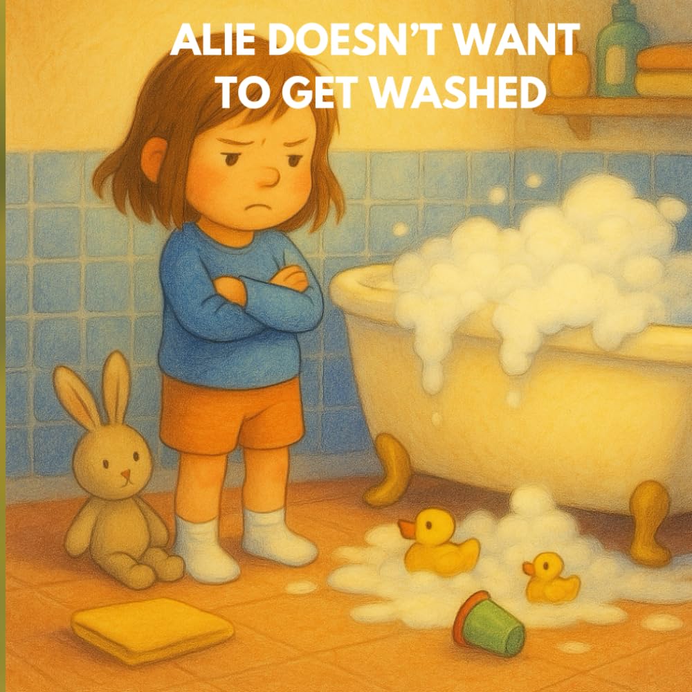 ALIE DOESN’T WANT TO GET WASHED