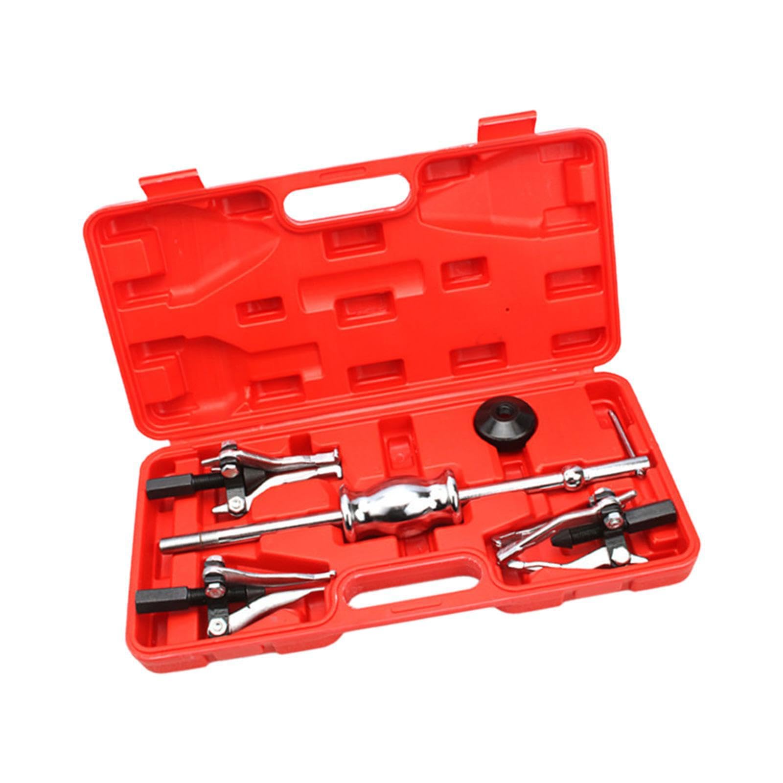 Extractor de engranajes de 3 mordazas, confiable, con martillo | deslizante, eficiente, con ajustes internos y externos, para rodamientos, accesorio