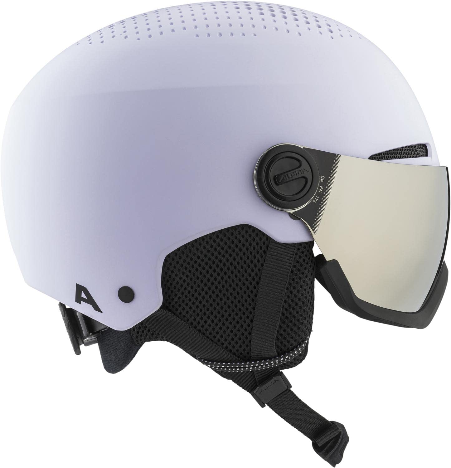 Alpina ARBER Visor Q-Lite Helm 2024 Lilac Matt