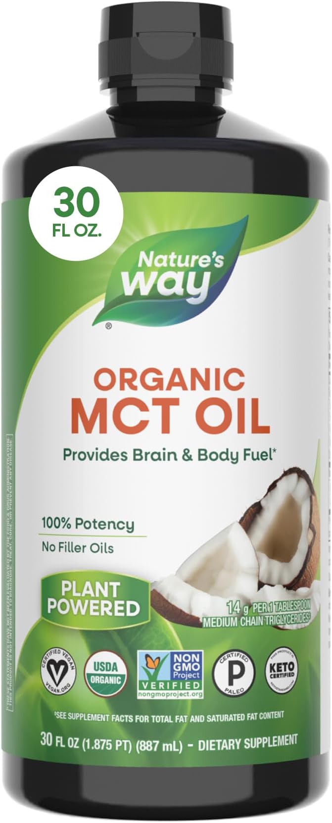 Nature's Way, MCT Oil, 30 fl oz (887 ml)
