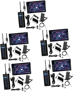 Obuyke 5Pcs PC Computador Tela Secundária Mini Display Lcd Mini Computadores Display De Temperatura Do Computador Lian Li 011 Ram Monitor De Dados Cobre USB Monitor CPU Monitor De Dados