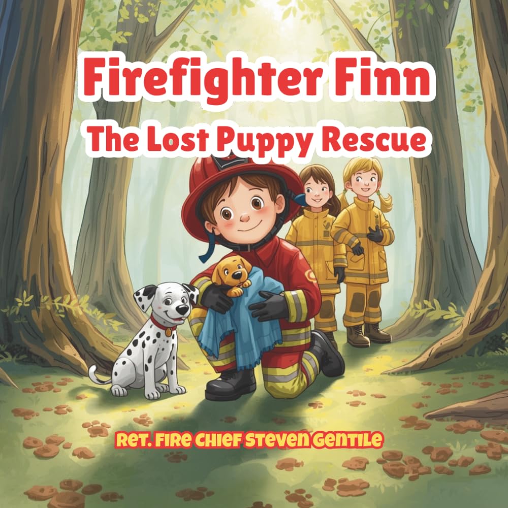 Finn and Pepper's Forest Rescue: Firefighter Finn Fun Adventure Series — Book 2 (new illustrated books for firefighter finn)