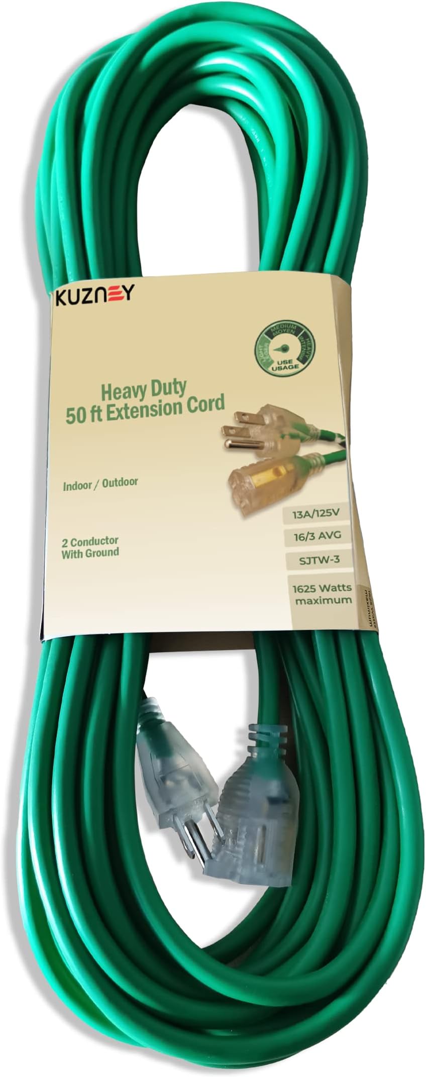 Woods 268 16/3 50Foot SJTW General Purpose Extension Cord (Orange