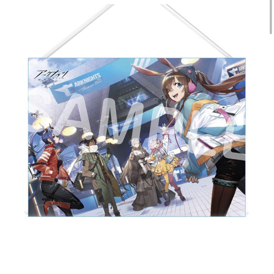 Amazon.co.jp: アークナイツ B2タペストリー 3rd Fes. キー