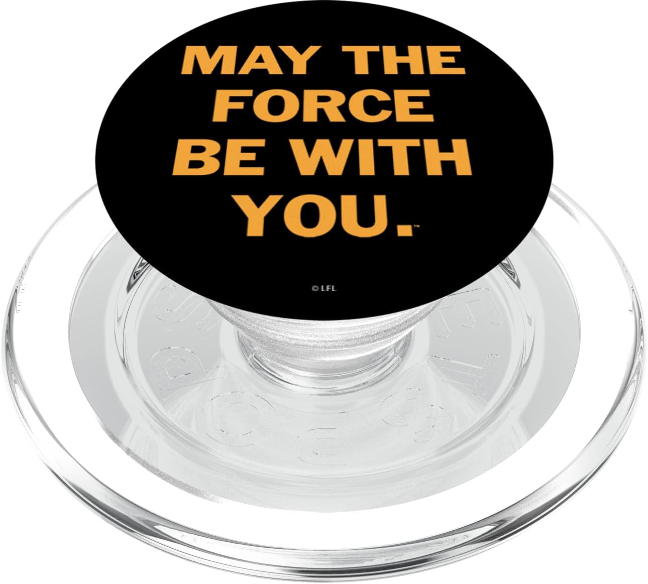 Star Wars May The Force Be With You Motto PopSockets MagSafe PopGrip for iPhone