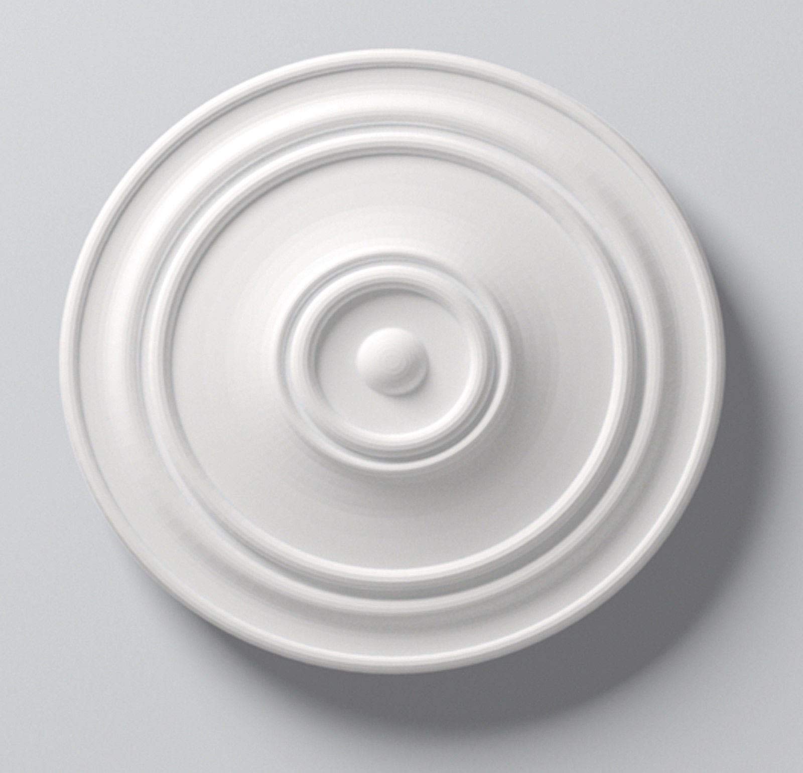 Yöl Lightweight Resin Julia Ceiling Rose Mould Easy To Apply 56Cm Diameter, Living Room, Bedroom, Hallway - Not Polystyrene