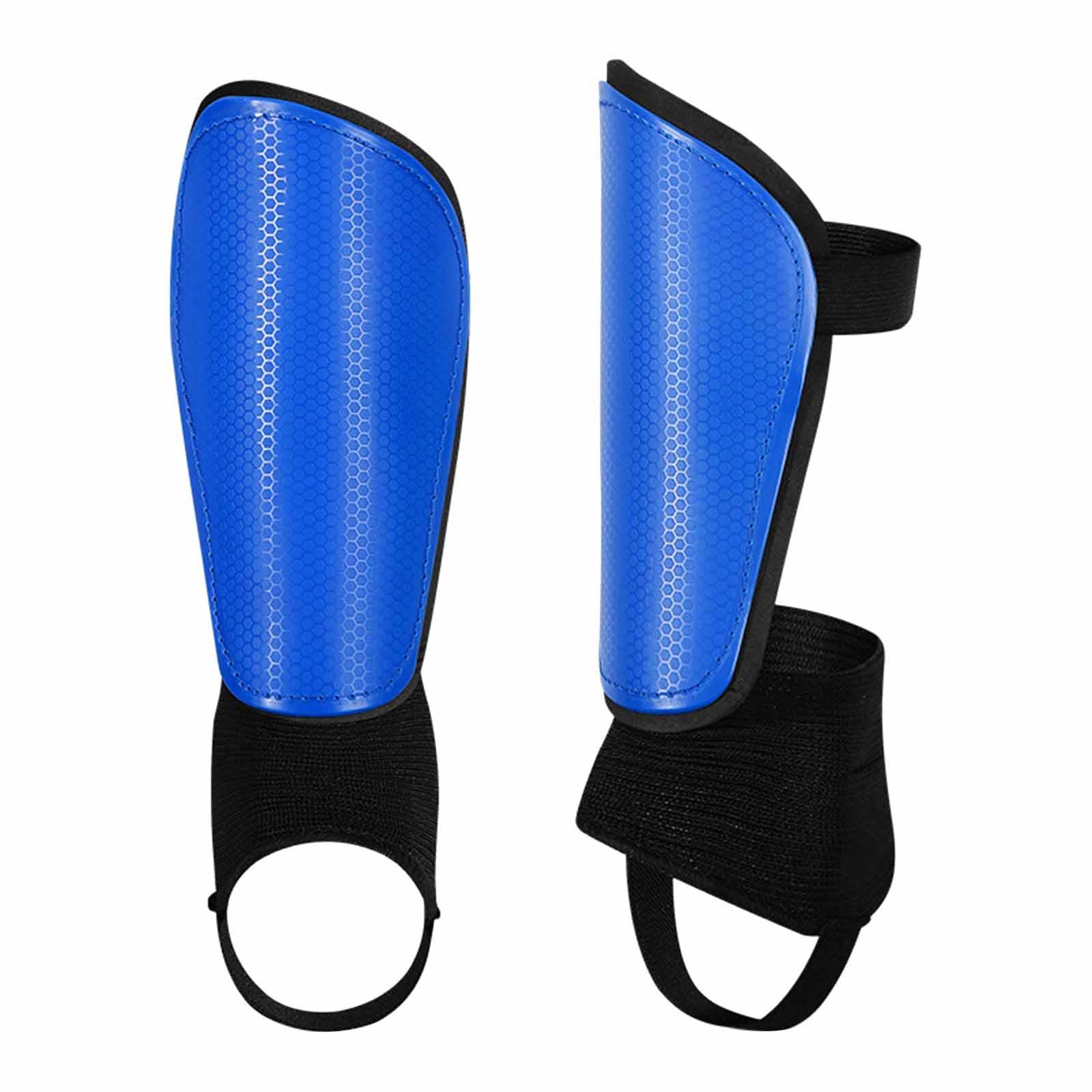 Enakshi® Football Shin Cover Knee Protect Devices Soft for Running Football Teens Blue M|Sporting Goods | Team Sports | Soccer | Clothing, Shoes & Accessories | Protective Gear-image-48