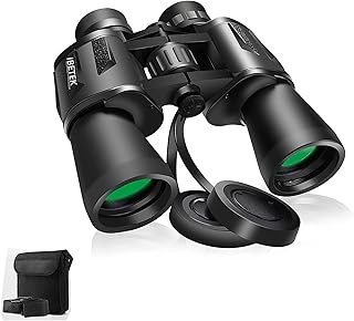 Jumelles, Jumelles 20x50 Jumelles Adultes avec vision nocturne en basse lumière, objectif BAK4 prisme FMC Jumelles étanches pour l'observation des oiseaux