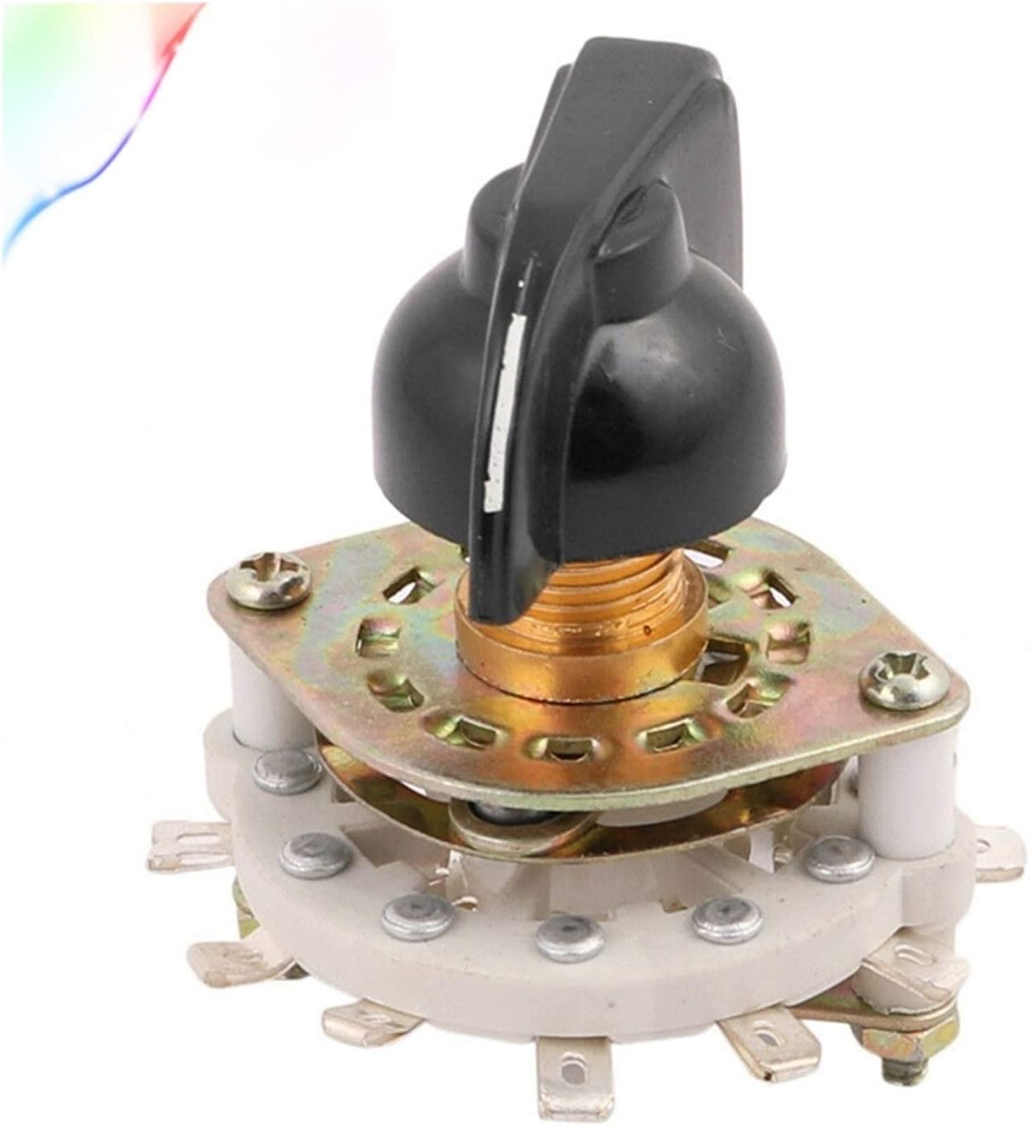Commutateur rotatif KCZ 1 pôle 8 positions pour sélecteur de canal audio