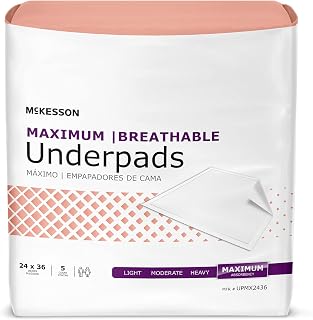 McKesson Underpads Disposable Bed Pads 24