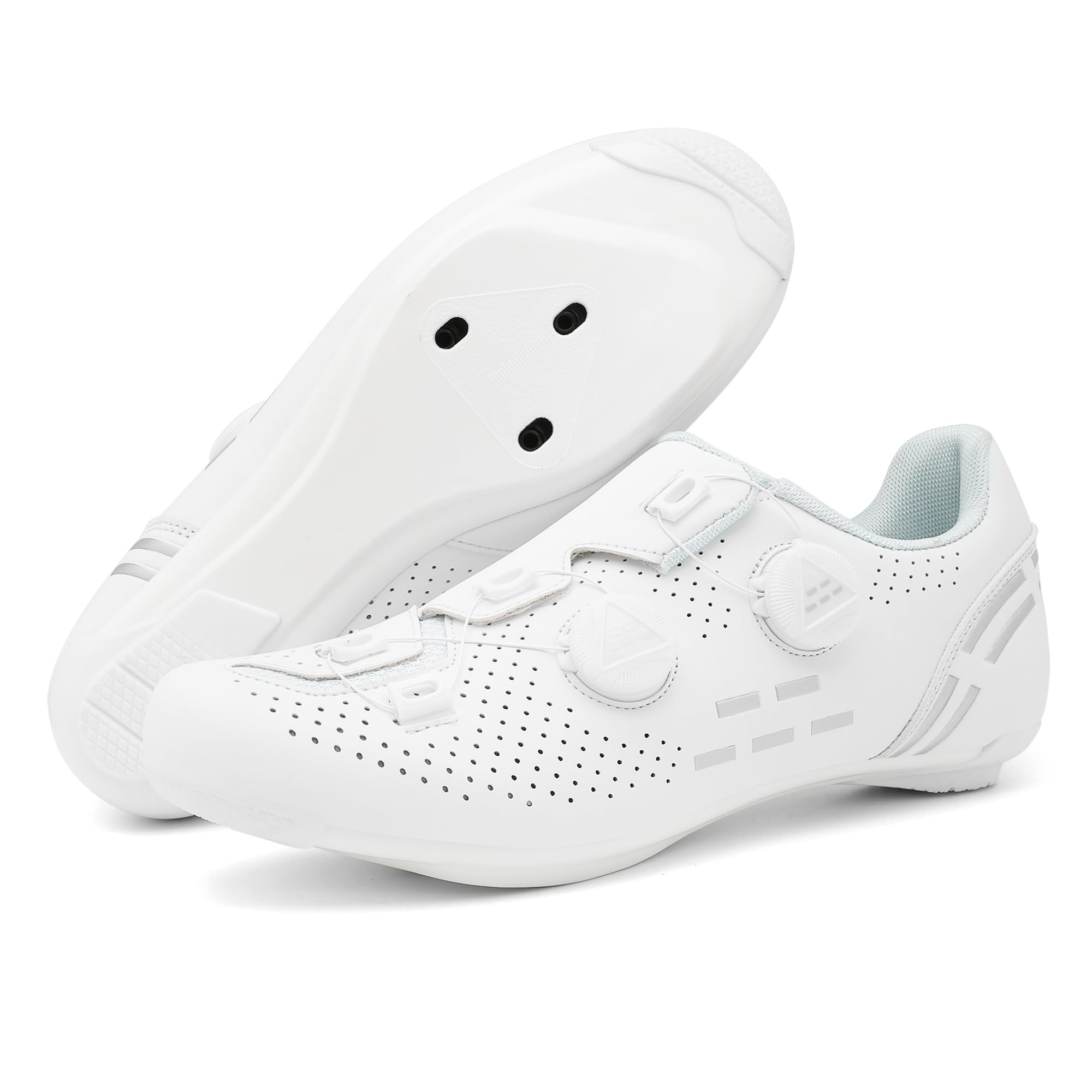 Amazon | [MASZRE] ビンディングシューズ サイクリングシューズ ロード