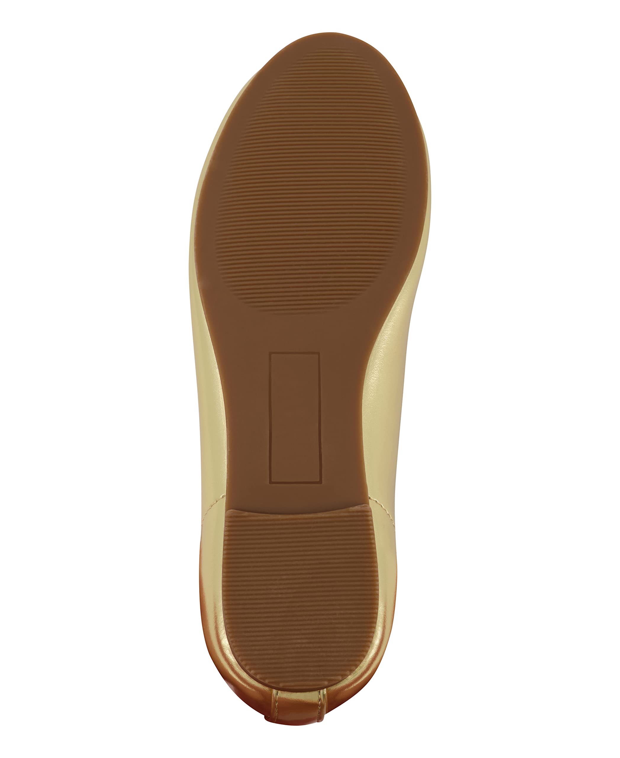 Jessica Simpson Ballerino d'oro, Scarpe per Bambina, Oro, 30 EU