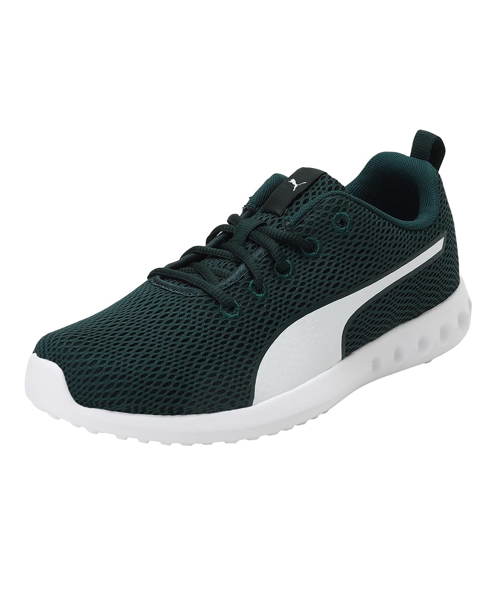 Puma Men's Dwane Idp Ponderosa Pine-Puma White Running Shoes - 11 UK (46 EU) (12 US) (19326103_11)