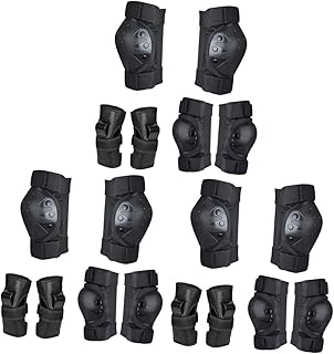 CLISPEED Conjunto De 3 Peças Joelheiras Para Crianças Joelheiras Para Joelheiras Esportivas Protetores Esportivos Para Crianças Luvas Esportivas Cotoveleiras Cotoveleiras De Equilíbrio