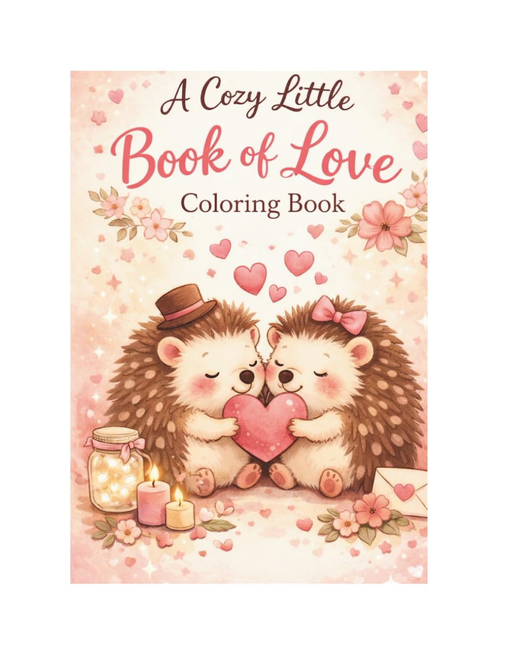 A Cozy Little Book of Love: Colouring Book