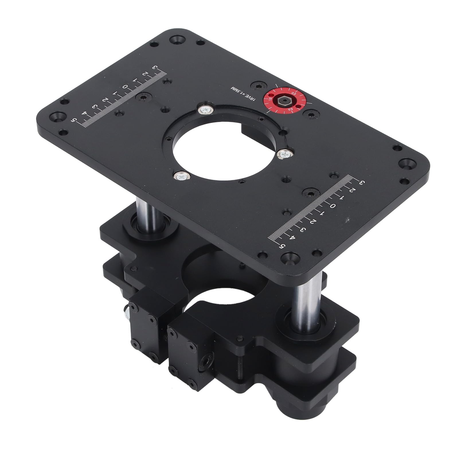 Generic di Sollevamento del Tavolo del Router Utensile Rotante Durevole in Lega di Alluminio per Progetti di Lavorazione del Legno Facile Regolazione Dell'altezza