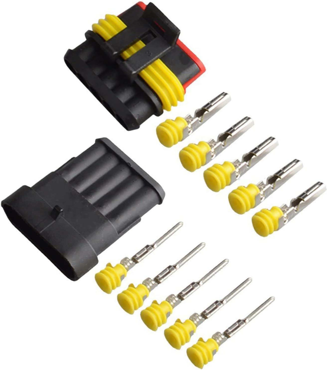 Automotive Plug Connectors Waterproof Wire Connectors Anti Oxidation Automotive