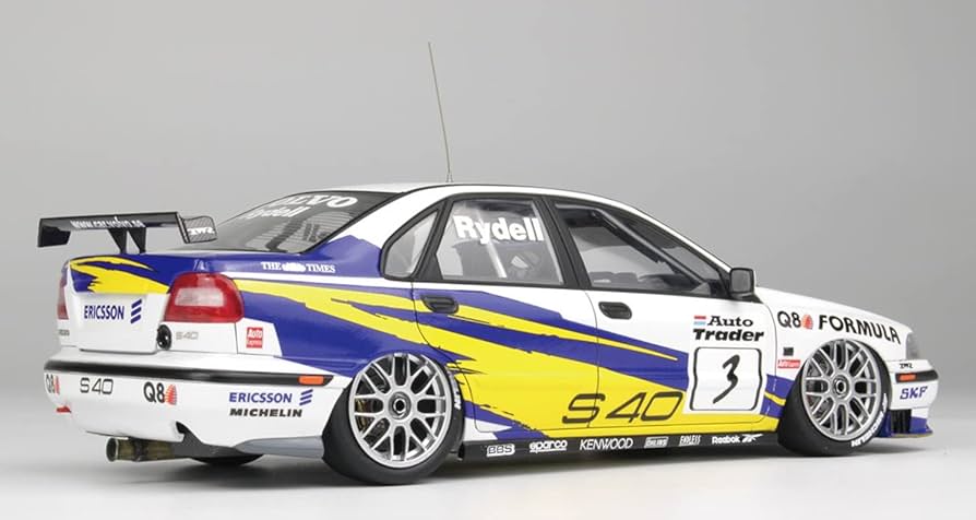1/24 ボルボ S40 1997 BTCC ブランズハッチ ウィナー　完成品 Amazon | プラッツ/NuNu 1/24 レーシングシリーズ ボルボ S40