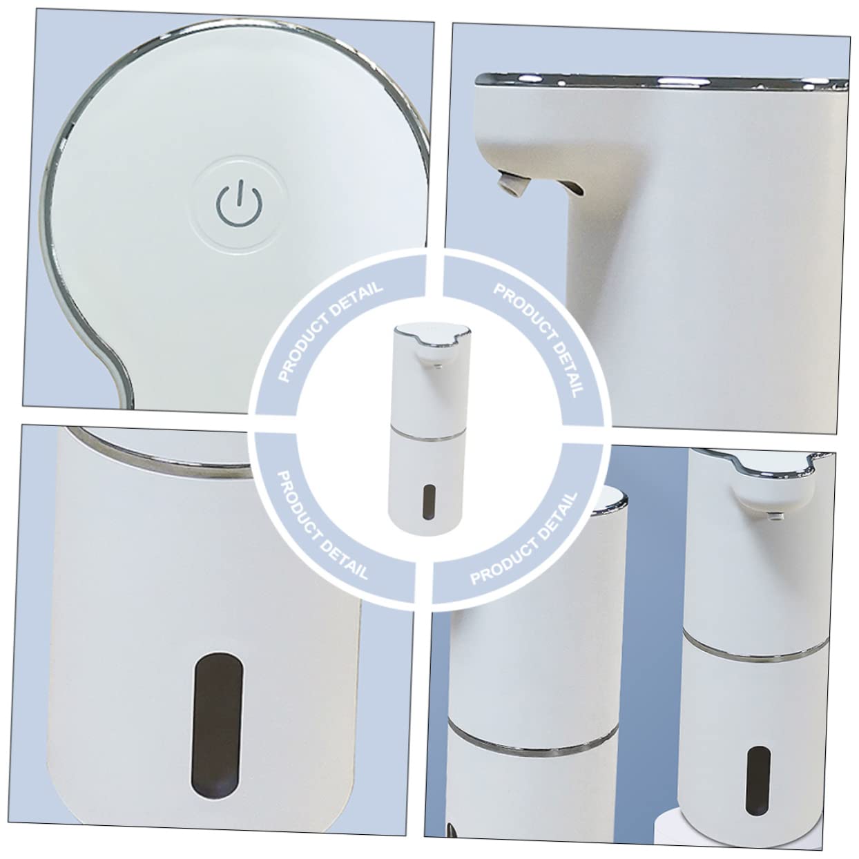 Alipis Automatic Soap Dispenser Foaming 300ml for Home Hospital Shopping Malls Easy to Use