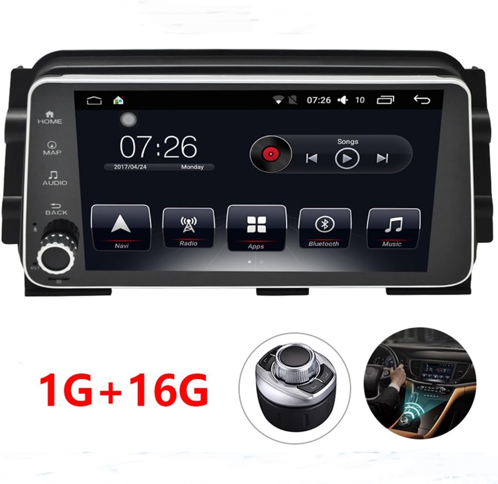 Android 6.0.1 Car DVD Player for Nissan Kicks/Micra 2017 GPS Navigation System with Carplay/Bluetooth/Dual-Zone Navi/Mirror Link