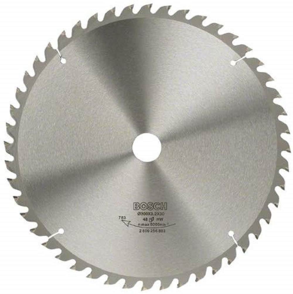 Bosch 1x Lama per Sega Circolare Precison (per Legno, Ø 300 x 3.2/2.2 x 30 mm, 48 Denti, ATB, Accessori Seghe Circolari)