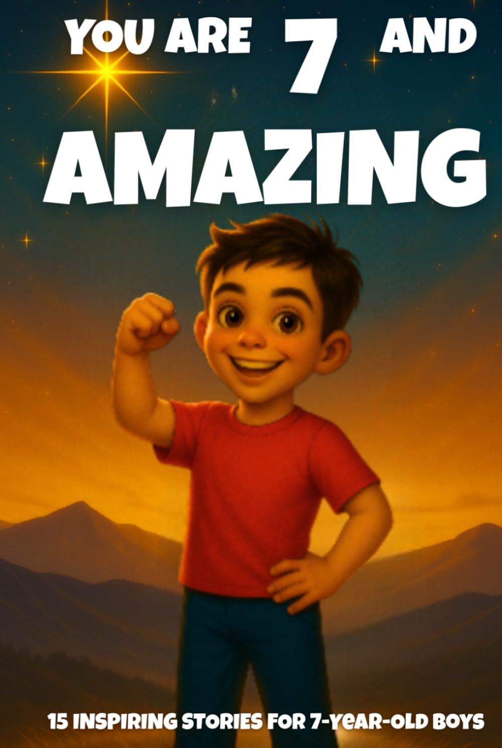 YOU ARE 7 AND AMAZING! INSPIRING STORIES FOR 7-Year-Old Boys.: 15 Motivating Tales of Bravery, Confidence, Friendship, and Kindness (YOU ARE AMAZING)