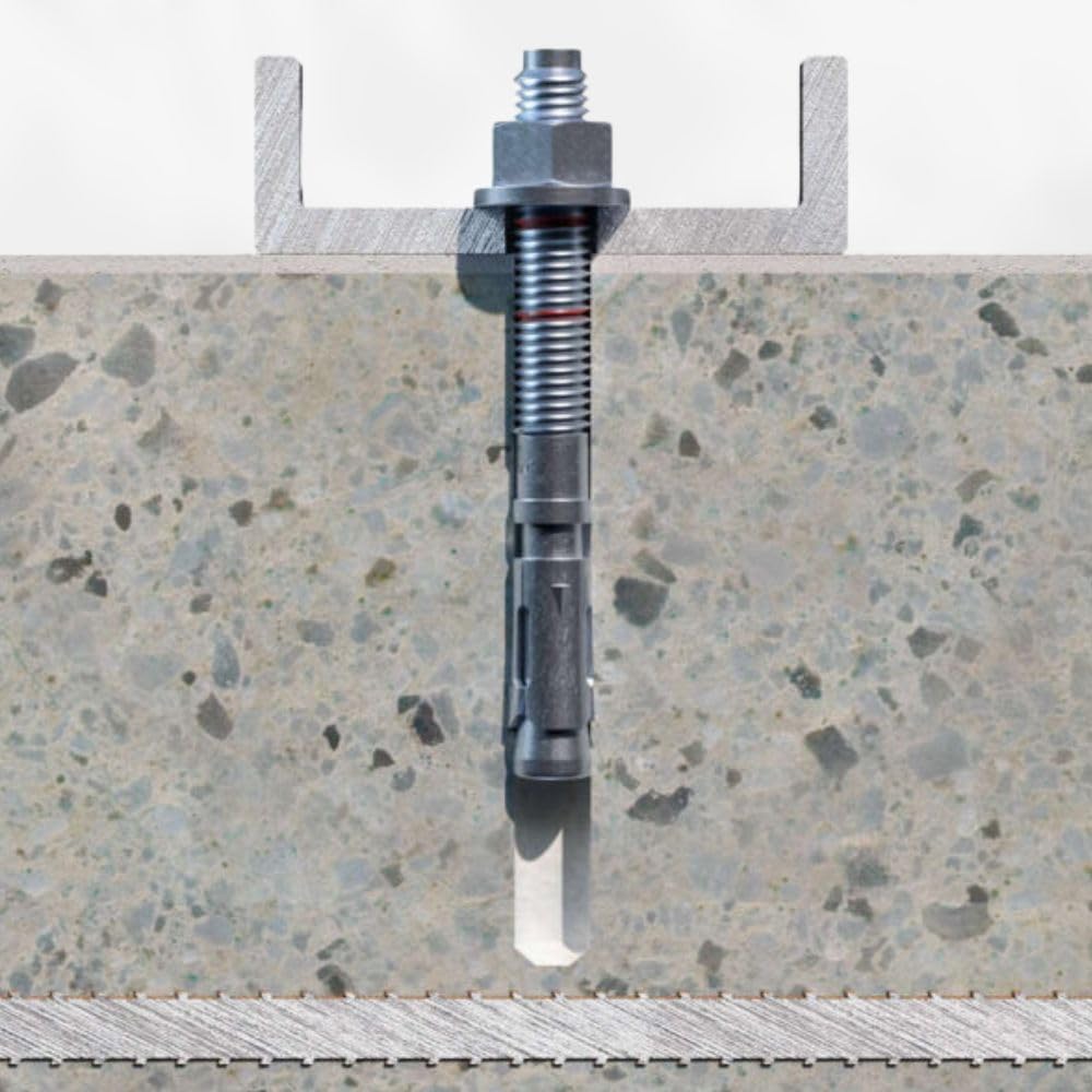 Bulloni Di Ancoraggio In Acciaio Inox M16x90mm - Confezione Da 10 Con Dado E Rondella - Per Carichi Pesanti - Foto 7