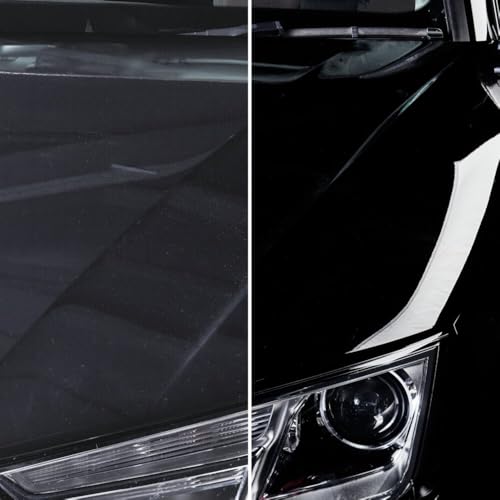 SONAX Polish+Wax Color schwarz (500 ml) Politur mit schwarzen Farbpigmenten und Wachsanteilen |...