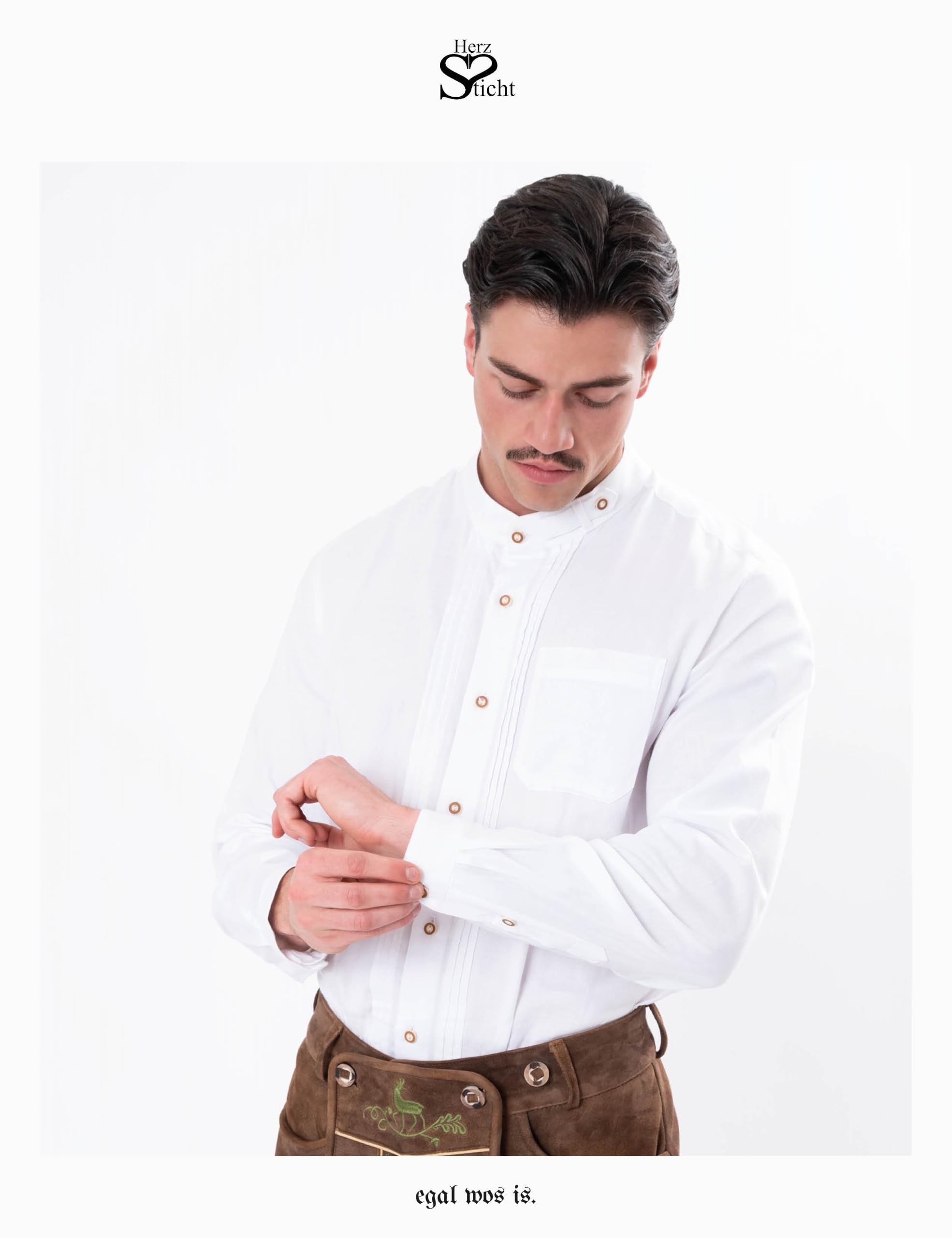 Herren Trachtenhemd (Modell: Feichteck)