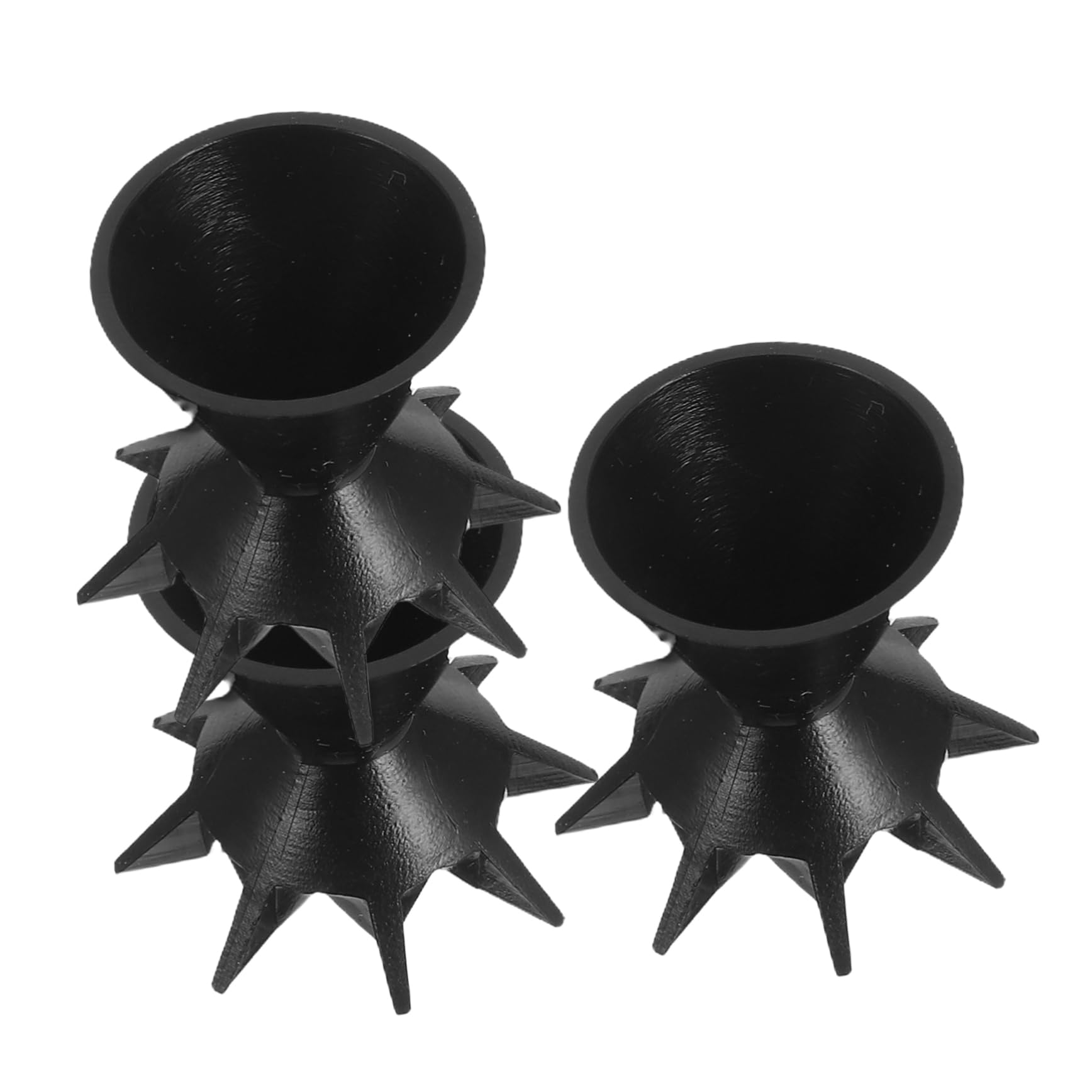 LALAFINA 7-Leg Split Cup Set 3pcs Paint Pouring Pitcher Plastic Pour Funnel Paint Cups for Painting Versatile Art Supplies