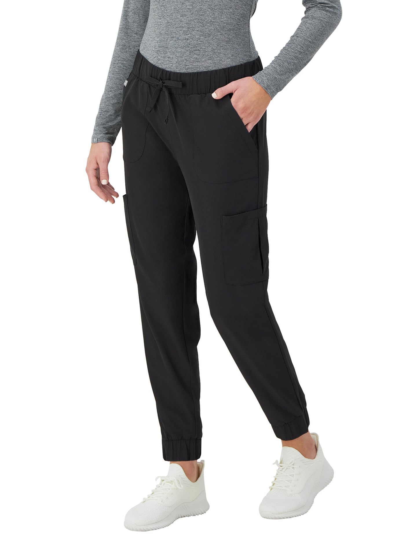 Hanes Womens Healthcare Scrub JoggersMedical Scrubs Pants — view 2