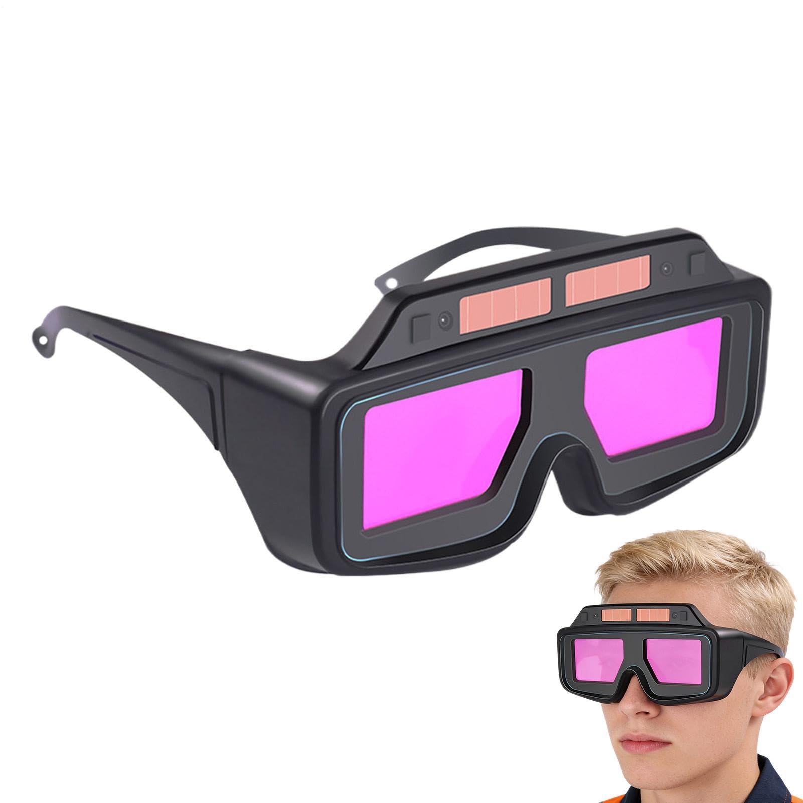 Gafas de Soldador Protección UV Antirrayaduras Envolventes Ajustables | Protección Ocular para Soldador para Mujeres Hombres, para Soldadura, Corte, Estaño y Amolado
