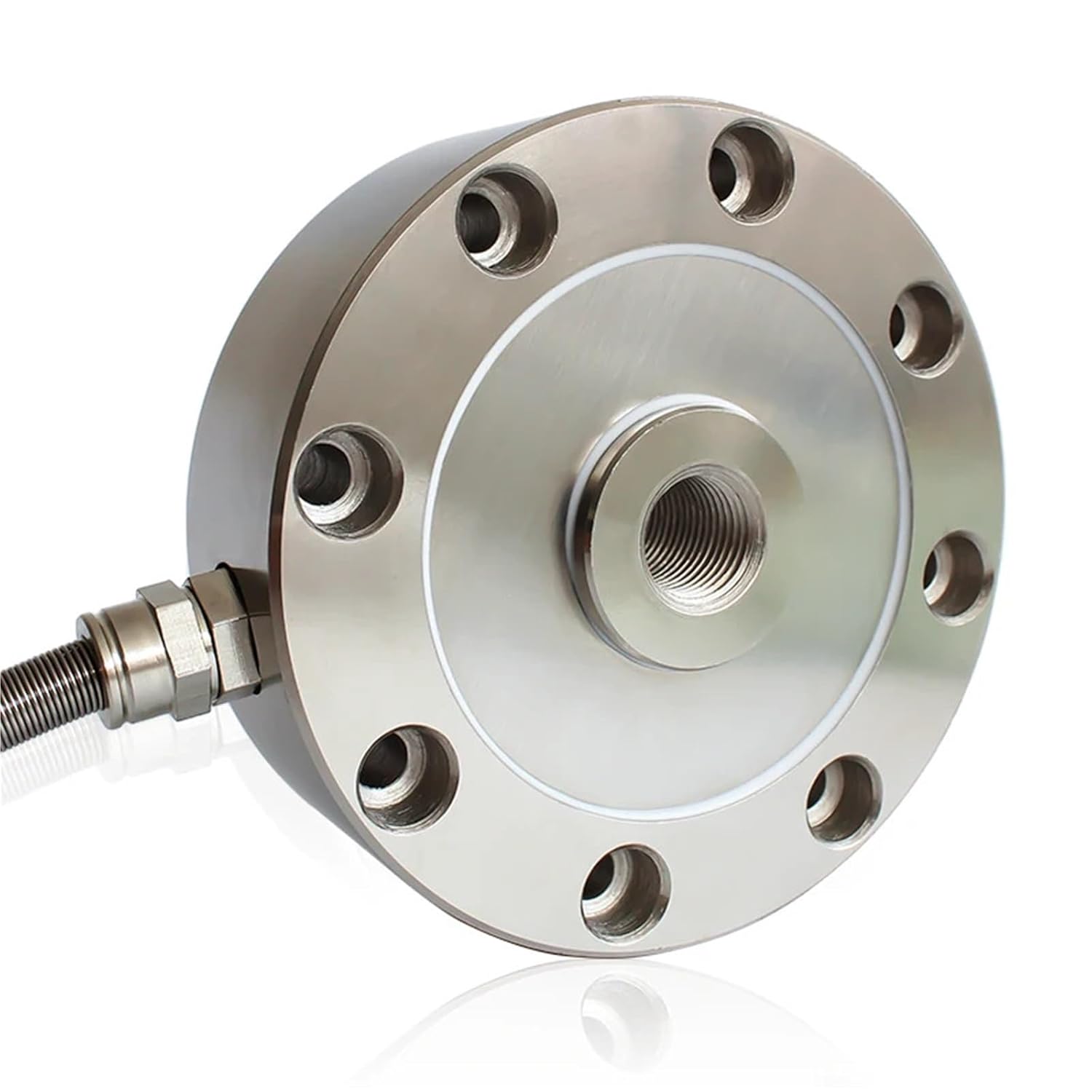 Spoke Load Cell 30T/ 500TAlloy Steel Wheel Donut Type Compression Tension 200kg Force Sensor Weighing Scale for Tank(800kg)