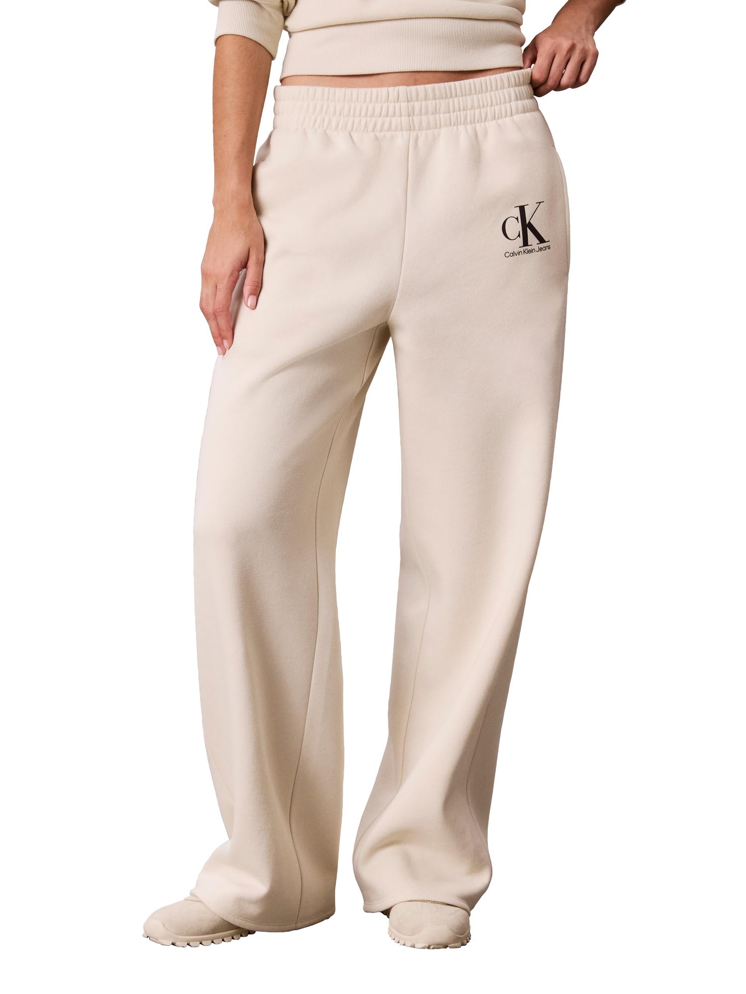 Women's Fleece Monogram Logo Sweatpants