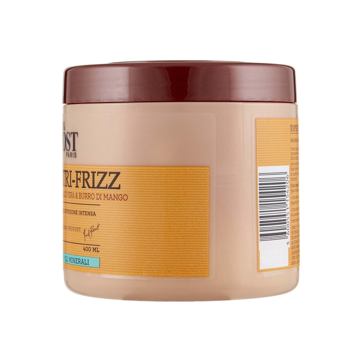 Franck Provost, Expert Nutri Frizz Professionelle maska do włosów dla trockenes oder krauses Hair Wirkung, z Aloe Vera i Mangobutter, 400 ml