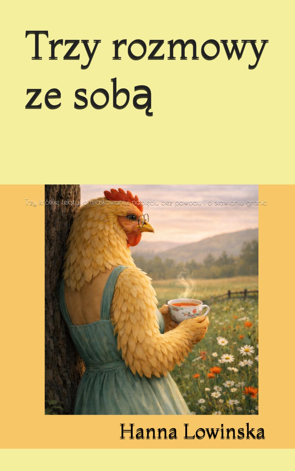Trzy rozmowy ze sobą: Trzy krótkie teksty: o maskowaniu, napięciu bez powodu i o stawianiu granic
