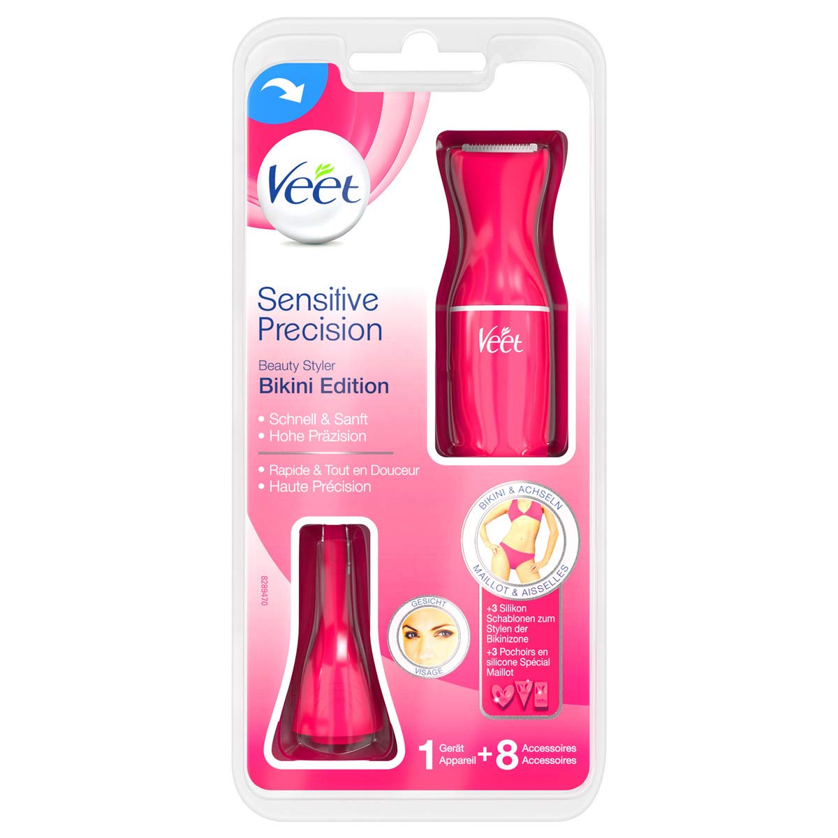 Veet Sensitive Precision Pink Bikini Line Electric Trimmer