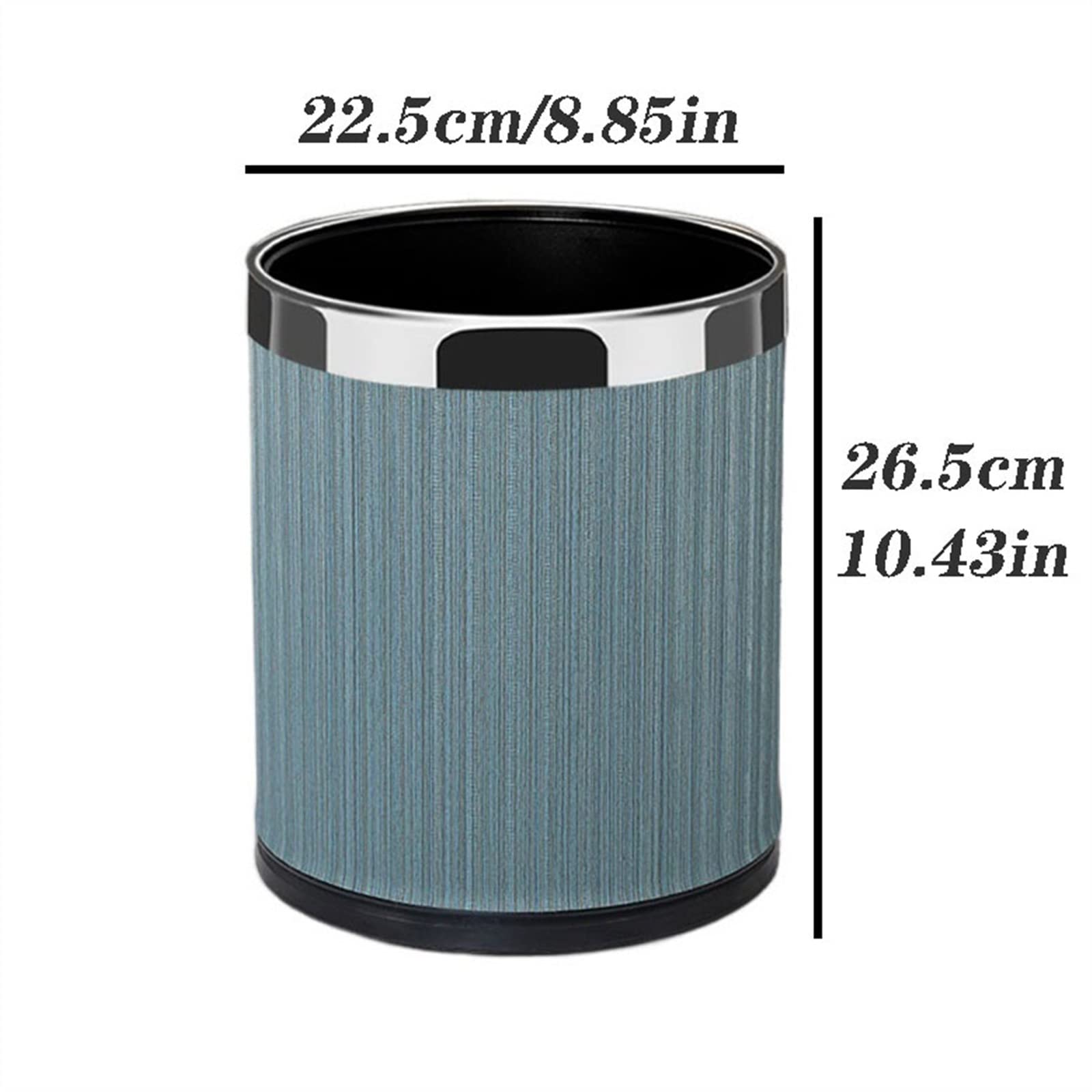 Poubelle Salle De Bain 10l Poubelle De Salle De Bain Avec Couvercle, Petite Poubelle Avec Couvercle À Pression, Corbeille À Poubelle Salle Bain 10l