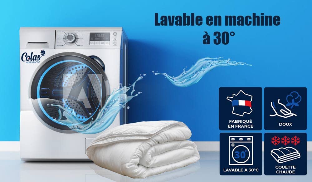 Protection Literie Oeko-Tex Colas Normand - Protège-Traversin 160x40 Cm - Éponge 75% Coton & 25% Polyester - Imperméable & Respirant - Oeko-Tex - Fabriqué En Europe Molleton Coton Recyclé OEKO-TEX
