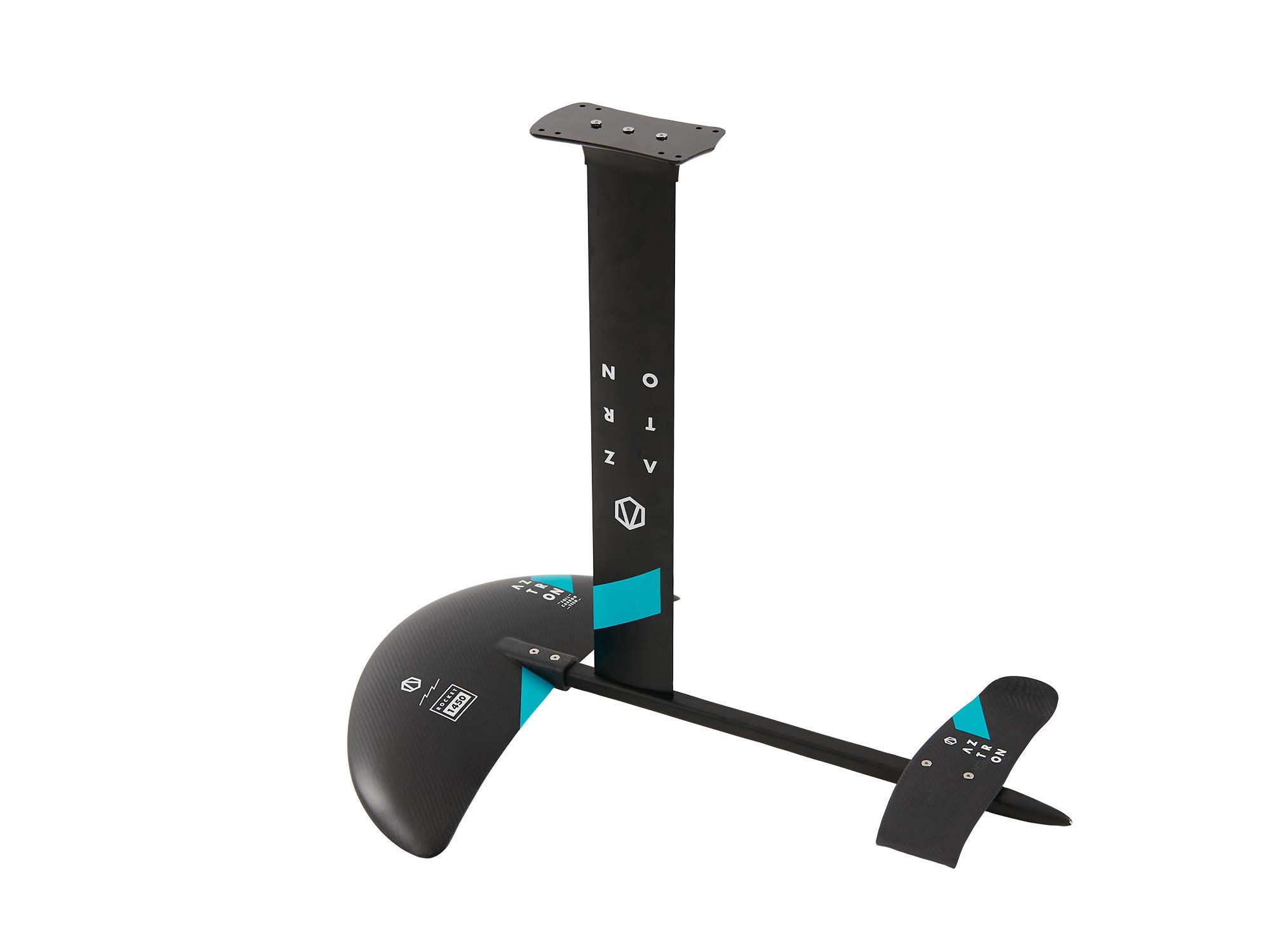 Aztron, Idrofoil Rocket 1450 cm2 in Alluminio e Fibra di Carbonio Unisex Adulto, Nero