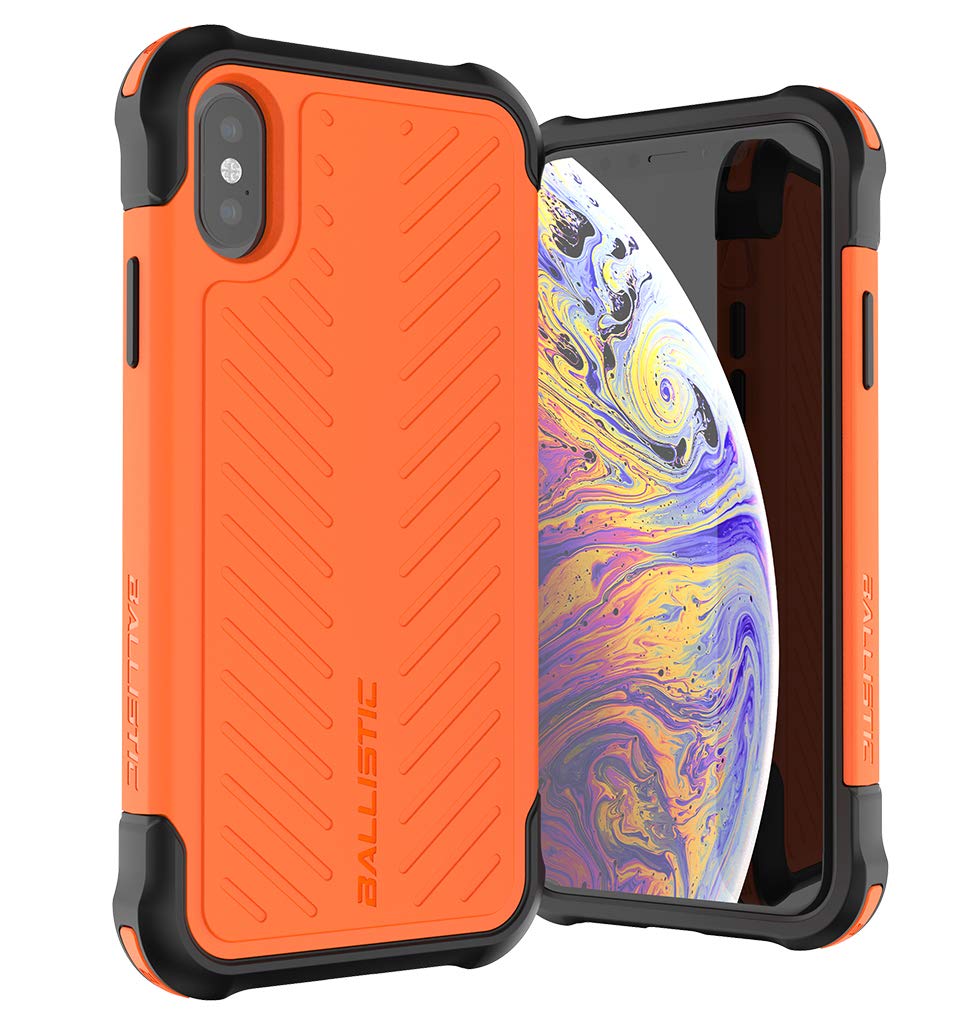 SMAST スマスト iPhone XsX ケース  SAFETY ORANGE Genuine / Original Apple iPhone XS Max Leather Case - Sunset