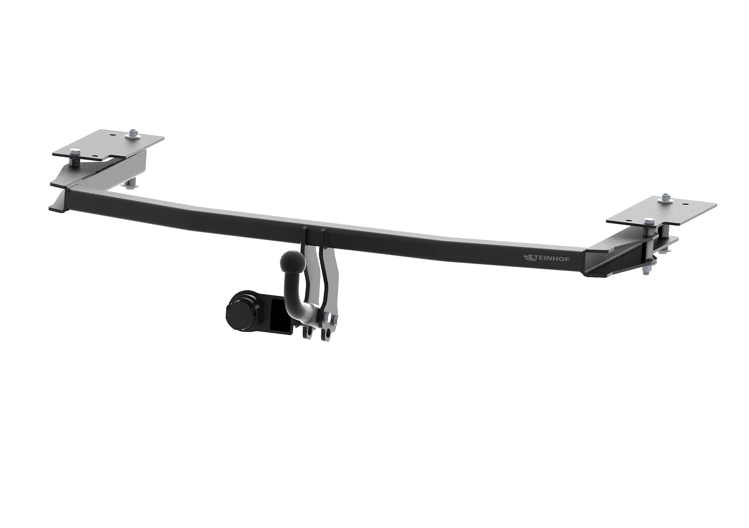 Steinhof Gancio Di Traino Fisso Per Mazda 6 GY SW (2003-2008) Con Kit Elettrico Universale A 13 Poli - Omologato E Resistente