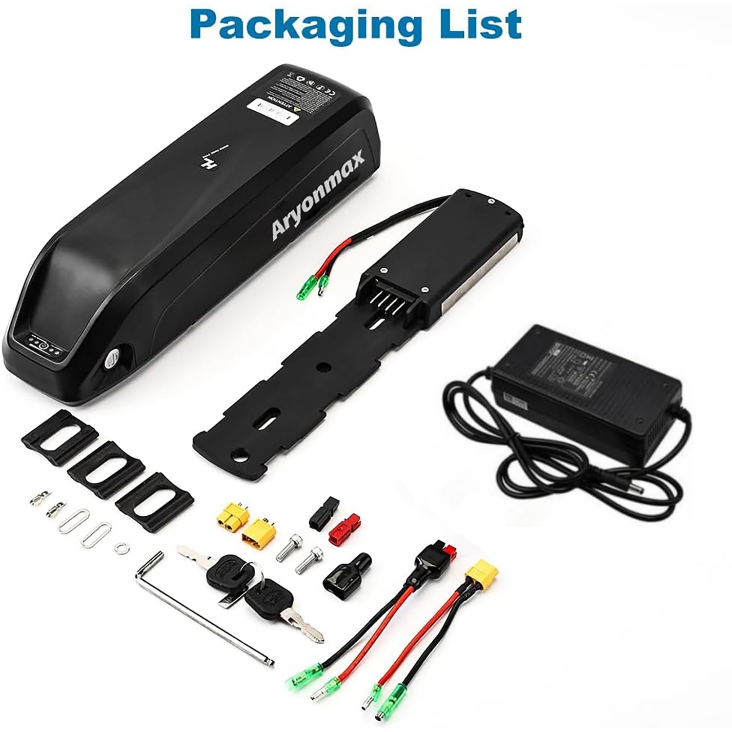 36V 20Ah Ebike Akku Für 750W Hailong Elektrofahrrad Batterie Mit