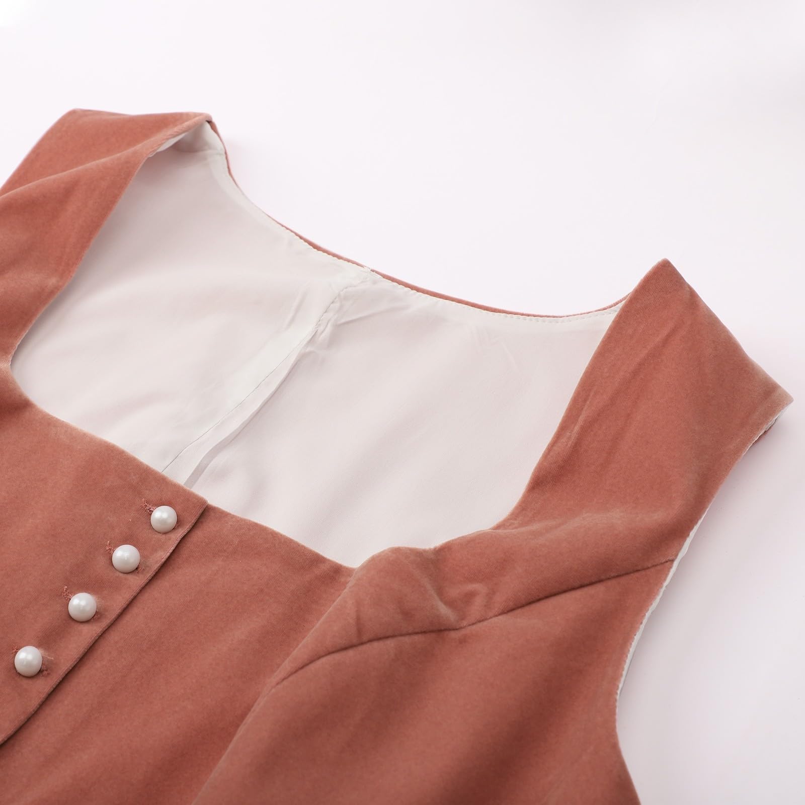 JiJiRuDU Dirndl Damen Lang Trachtenkleid mit Schürze Trachtenmode für Oktoberfest Dirndlkleid
