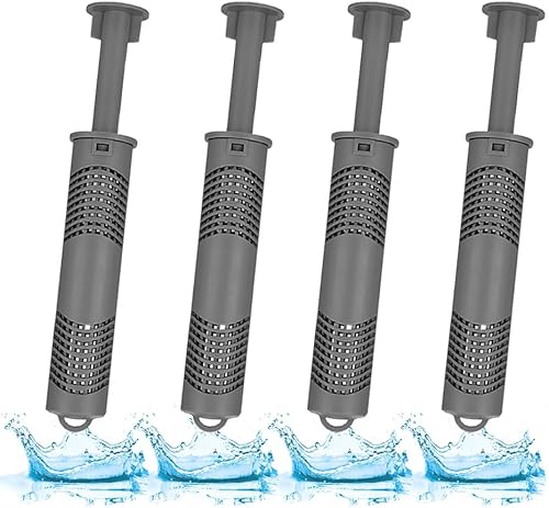 Palo mineral de spa, filtro Ag+, cartucho de iones plateados con 4 meses de vida útil universal para bañera de hidromasaje, mantiene el agua limpia