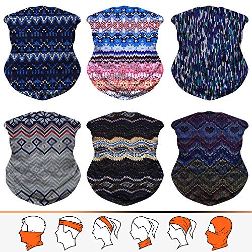 Image of JOEYOUNG Headwear, Bandana, Neck Gaiter Head Wrap Headband Balaclava Magic Scarf